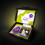 Sympathy gift box with grounding worry stone and mindfulness guide to provide comfort after loss