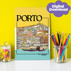 Mindfulness Colouring For Adults - Porto